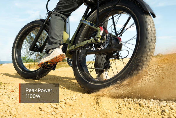 1000w Fat Tire Electric Bikes - Basalt ST 2.0 electric bike