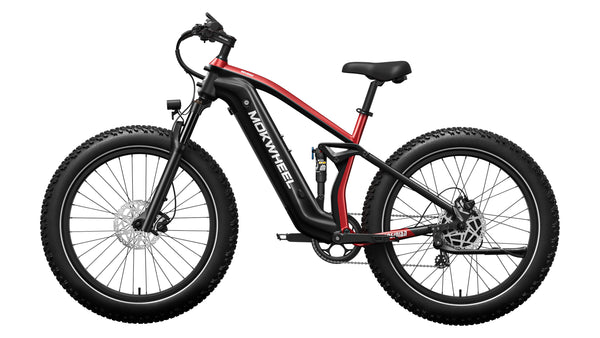 Obsidian EbikeBlack and Red