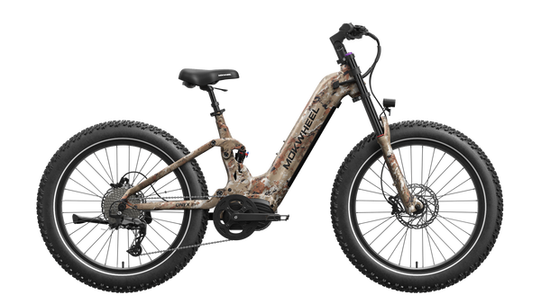 Desert Camo Onyx ST | Step-Through Full Suspension Mid Drive Ebike