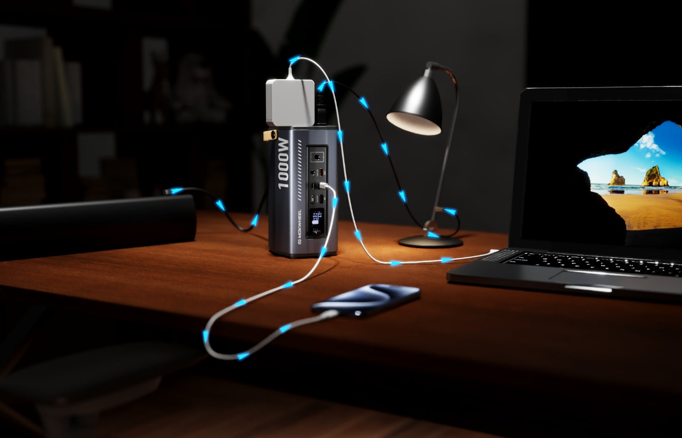 Easily power up your essential devices