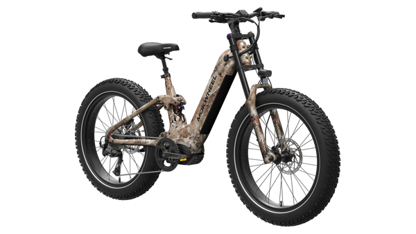 Desert Camo Onyx ST | Step-Through Full Suspension Mid Drive Ebike