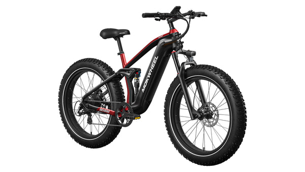 Obsidian EbikeBlack and Red