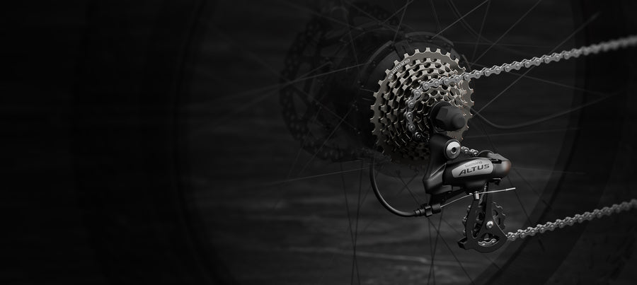 Mokwheel Ebike with Shimano 8-Speed Derailleur â Smooth, Efficient Shifting for All Terrains