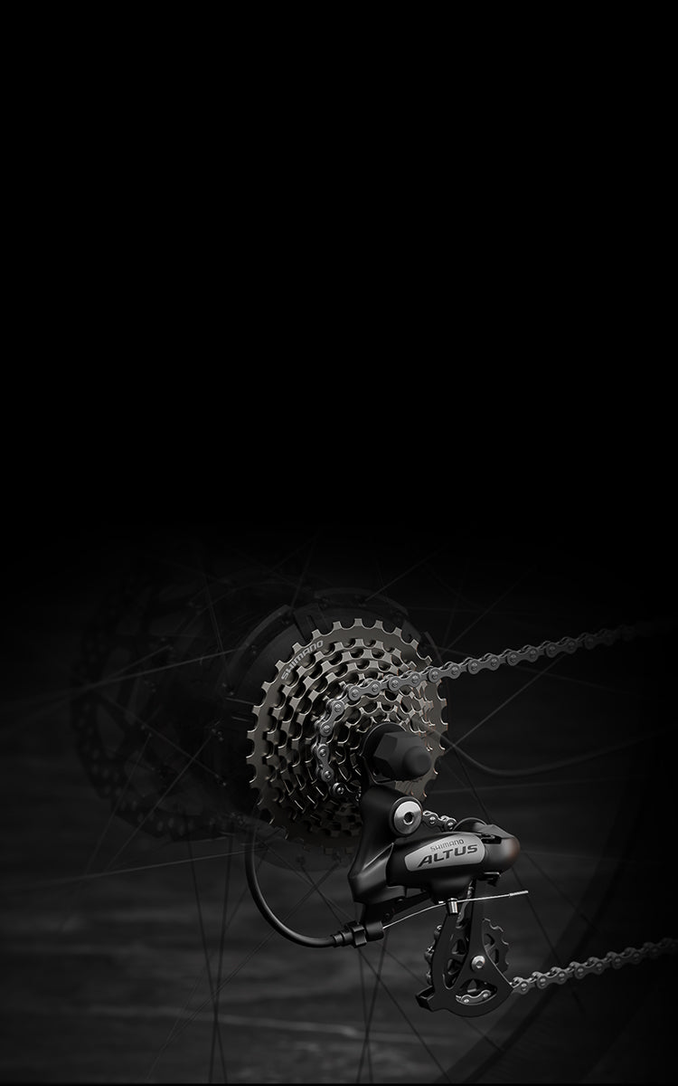Mokwheel Ebike with Shimano 8-Speed Derailleur â Smooth, Efficient Shifting for All Terrains