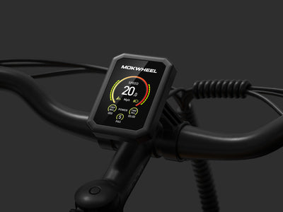 Mokwheel LED Color Display – Clear Ride Data for Urban Commuter Ebikes