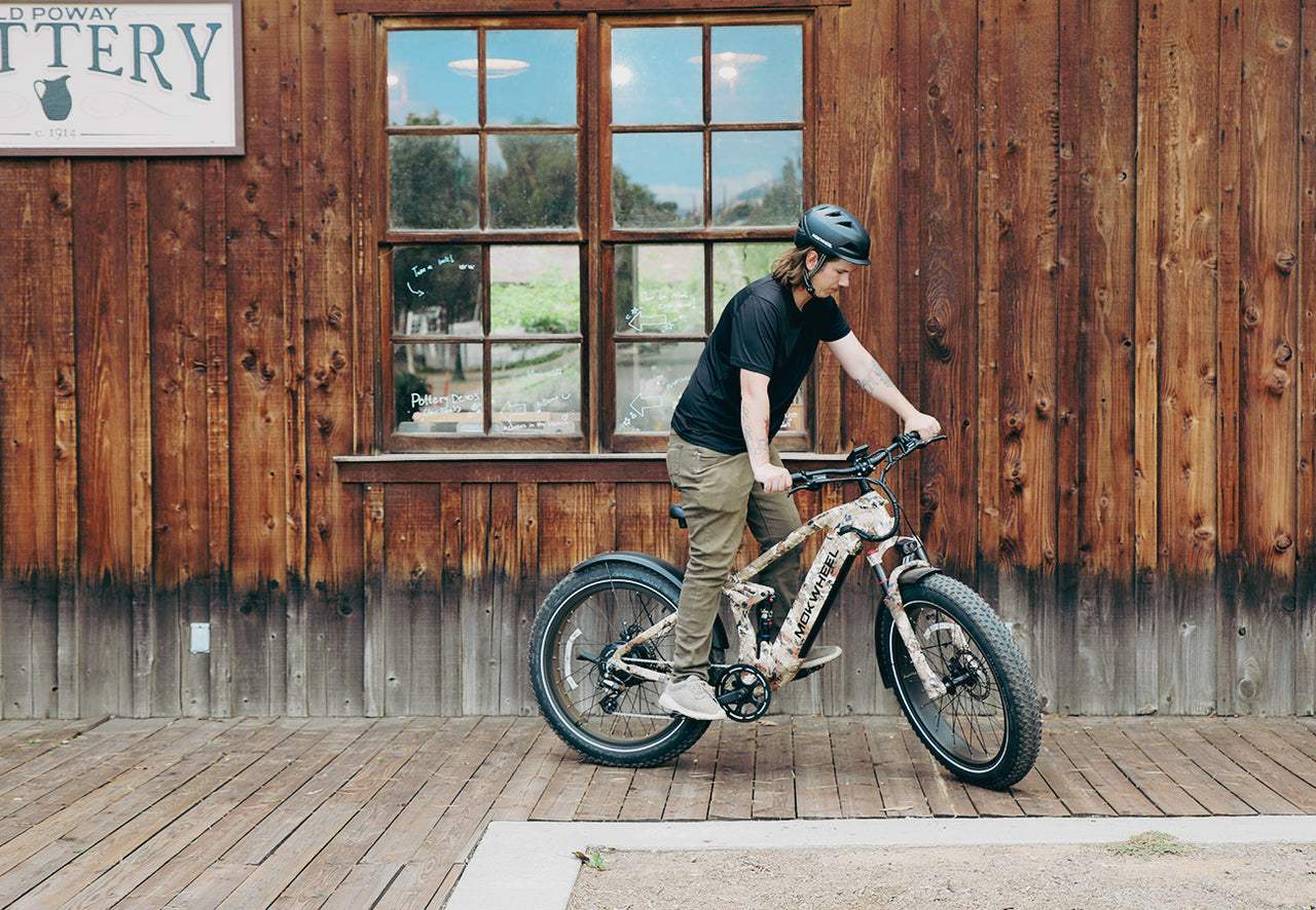 camouflage electric bike