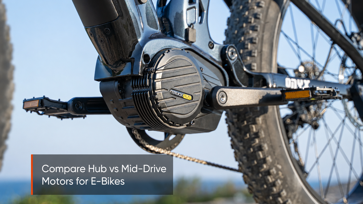 Hub Motor vs Mid-Drive: How to Pick the Right E-Bike Motor