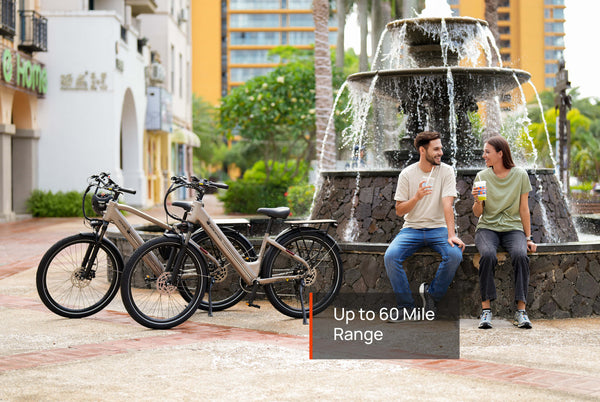 Mokwheel E-Bike | Up to 60-Mile Range - Go Farther on a Single Charge
