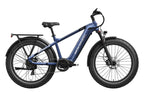 Steel Blue Basalt| Long Range Electric Mountain Bike for Adults| Mokwheel Ebikes