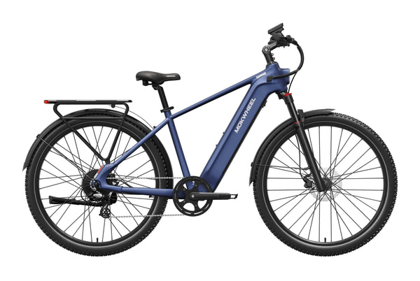 Marine Blue Tarmac | Commuter E Bike | Best Commuter Ebike | Mokwheel