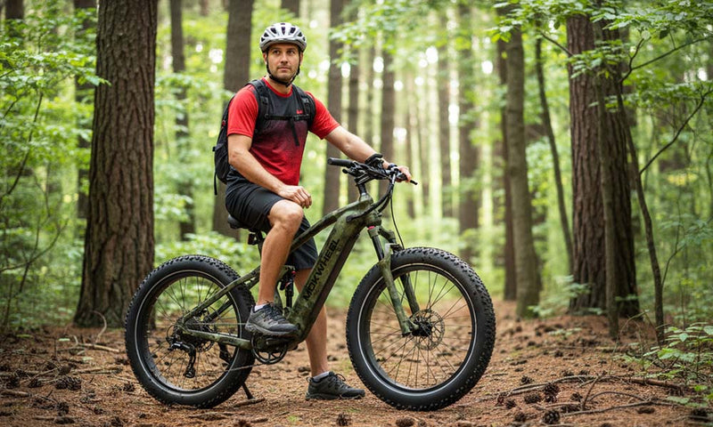 Obsidian Jungle Camo – Full-Suspension Hunting E-Bike for Rough Terrain