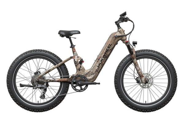 Desert Camo Obsidian ST 2.0 | Womens Electric Mountain Bike | Mokwheel Ebike
