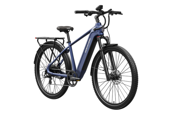 Marine Blue Tarmac | Commuter E Bike | Best Commuter Ebike | Mokwheel