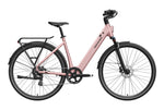 Crystal Pink FLINT ST | Lightweight Electric City Bike for Commuting | Mokwheel Ebikes