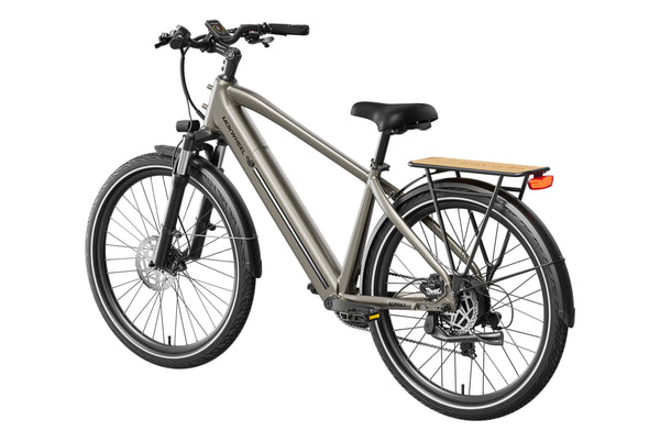 Khaki Asphalt | Men's Beach Cruiser Electric Bike | Cruiser Ebike
