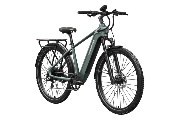 Pine Green Tarmac | Commuter E Bike | Best Commuter Ebike | Mokwheel