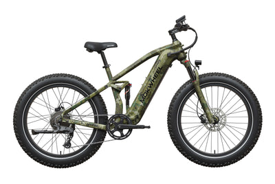 Jungle Camo Obsidian 2.0 | Men’s Off-Road Electric Mountain Bike | Mokwheel