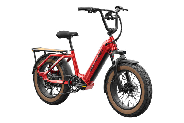 Firebrick Scoria| Best 20 Inch Electric Bike For All Heights| Mokwheel