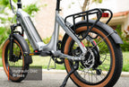 Mokwheel Lightweight electric bike with hydraulic disc brakes for responsive and reliable stopping power