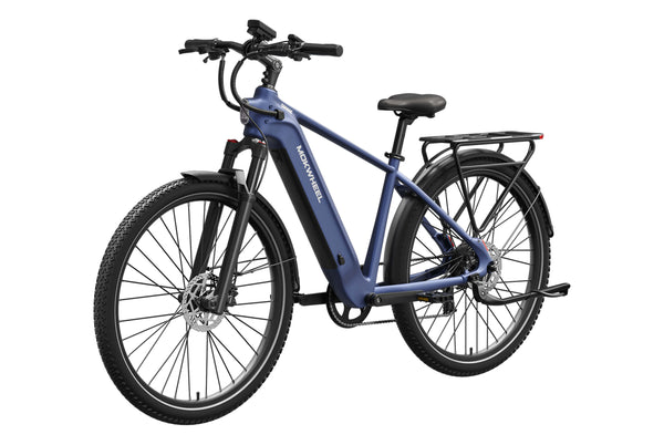 Marine Blue Tarmac | Commuter E Bike | Best Commuter Ebike | Mokwheel