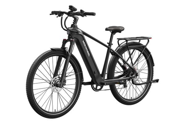 Phantom Black Tarmac | Commuter E Bike | Best Commuter Ebike | Mokwheel