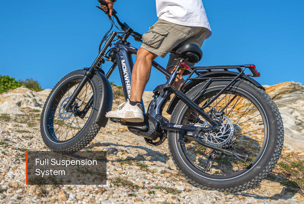 Full Suspension System | Smooth Riding Experience on Any Terrain