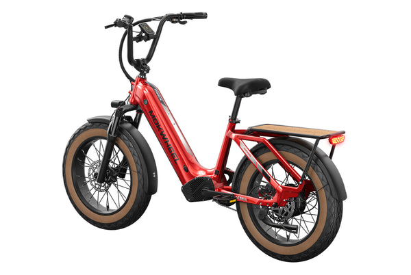 Firebrick Scoria| Best 20 Inch Electric Bike For All Heights| Mokwheel