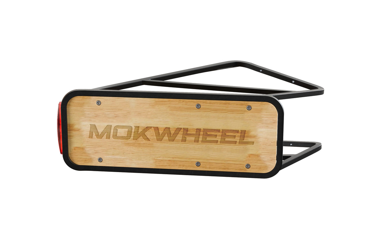 Mokwheel Rear Rack Brake Light Best Bike Rear Rack & Ebike Rear Rack | Mokwheel Ebikes