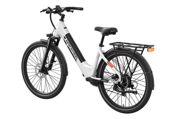 White Mesa Lite ST| Electric Bike For Older Adults| Mokwheel