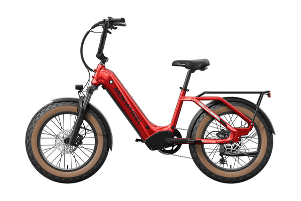 Firebrick Scoria| Best 20 Inch Electric Bike For All Heights| Mokwheel
