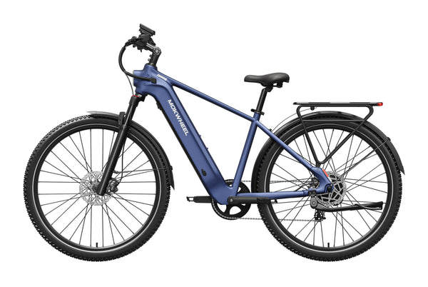 Marine Blue Tarmac | Commuter E Bike | Best Commuter Ebike | Mokwheel