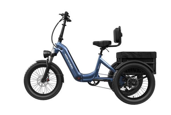 Granite E-TrikeSteel Blue