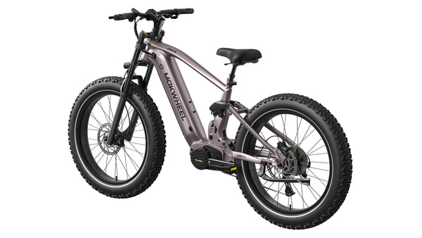 Brown Gray Onyx | Best 1000w Mid-Drive Fat Tire Ebike