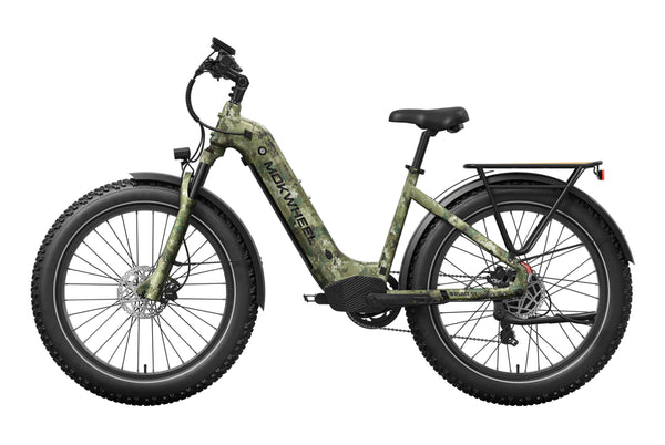 Jungle Camo Basalt ST 2.0 | Best All Terrain Electric Bike | Mokwheel