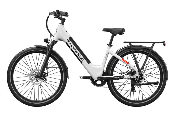 White Mesa Lite ST| Electric Bike For Older Adults| Mokwheel