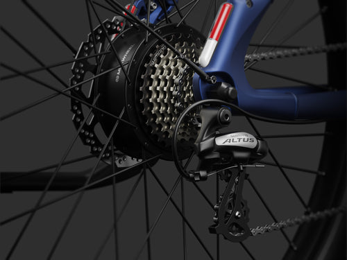 Shimano 8-Speed Drivetrain - Effortless Gear Shifting for All Terrains | Mokwheel E-Bike