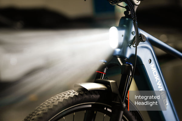 Integrated Headlight for City E-Bikes - Smarter & Safer Night Commuting