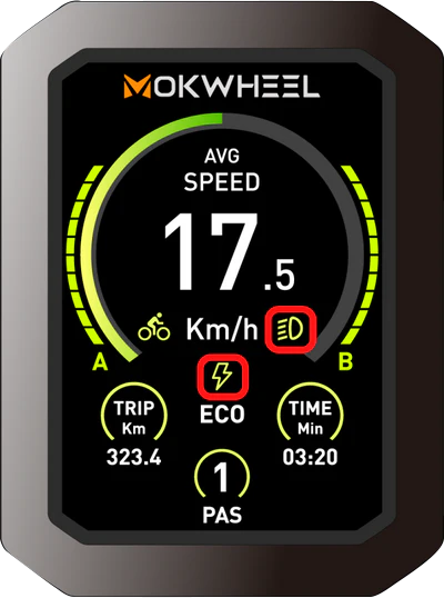 Mokwheel Basalt ST - all terrain fat tire electric bike
