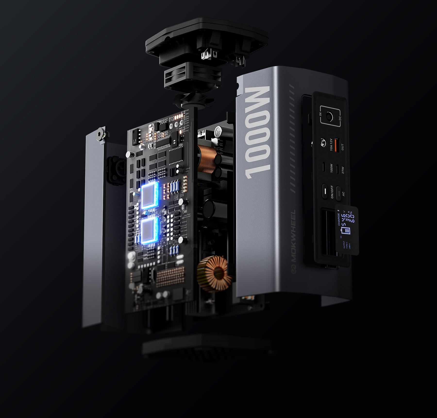 Solar inverter featuring rugged construction to withstand tough environments and provide stable off-grid energy.