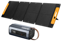 100W Solar Panel + Inverter