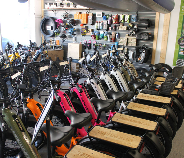 World's First Power Station E-Bike - Mokwheel