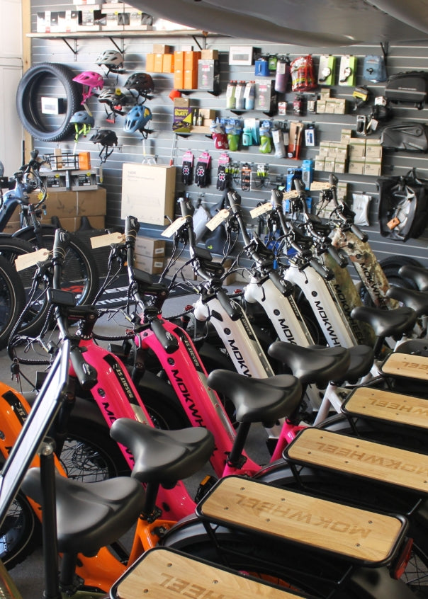 Mokwheel certified dealer analyzing customer's riding needs