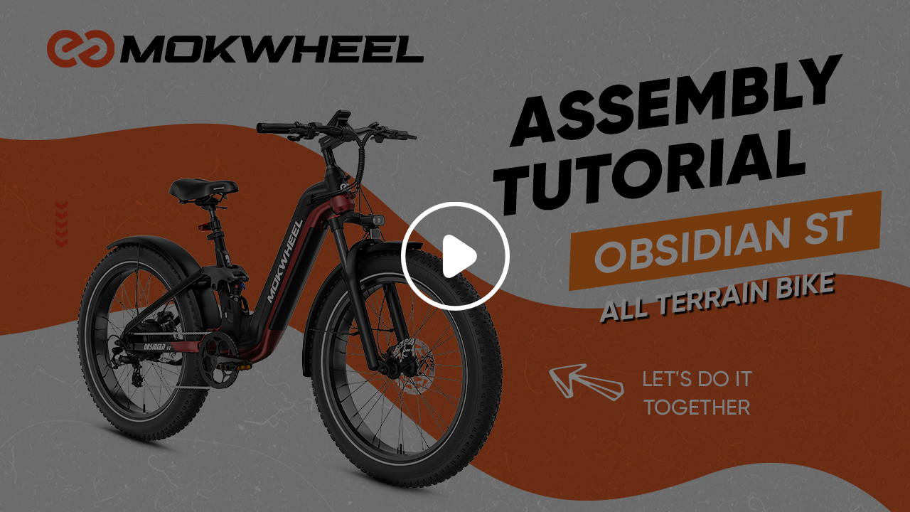 Mokwheel Obsidian ST - electric mountain bike
