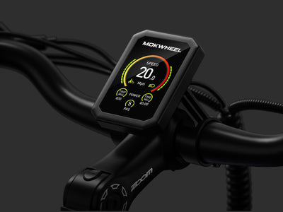 Vivid and colorful LED color display screen - real-time riding data at your fingertips