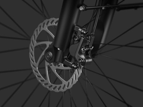 Flint ST Pro ultra-light step-through e-bike with dual-piston hydraulic brakes for safe city rides