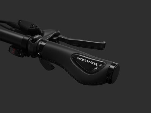 Mokwheel adults electric bike ergonomic grips with pressure-relieving bubble zones