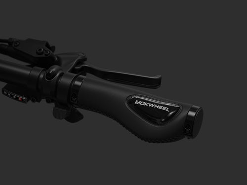 Ergonomic saddle featuring Bubble Relief Zones that reduce pressure, protect joints, and enhance riding comfort