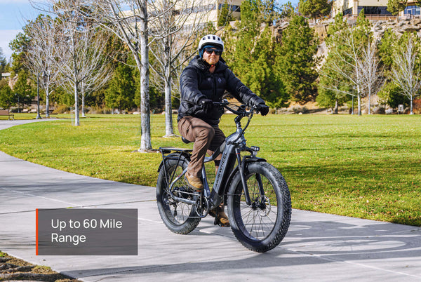 Mokwheel mountain ebike with up to 60-mile range for extended off-road adventures