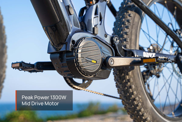 Mid-Drive Motor | Core Power for Long-Range Electric Bicycles