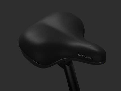 Premium Comfort Saddle - High-Density Padding Absorbs Road Vibrations for Fatigue-Free Rides